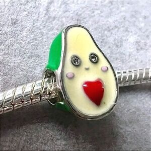 Cute Avocado Charm‎ fits PANDORA